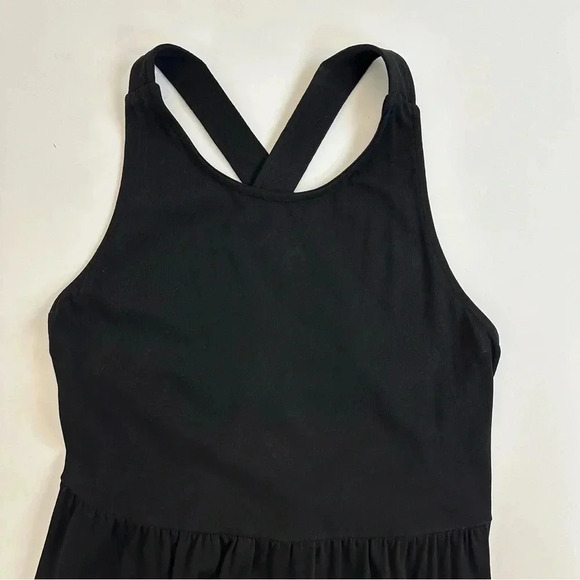 NWOT JCREW Tiered Knit Midi Maxi Black Eyelet Dress M - Picture 10 of 16